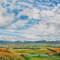 Drakensberg Plains – Oil Painting – South Africa Art Gallery